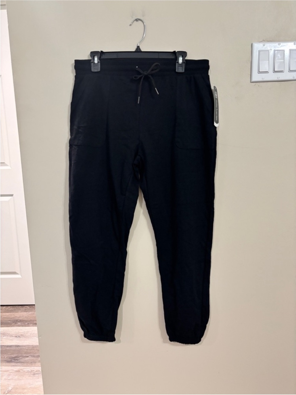 Daisy Fuentes Black Jogger Pants - Casual Drawstring Sweatpants